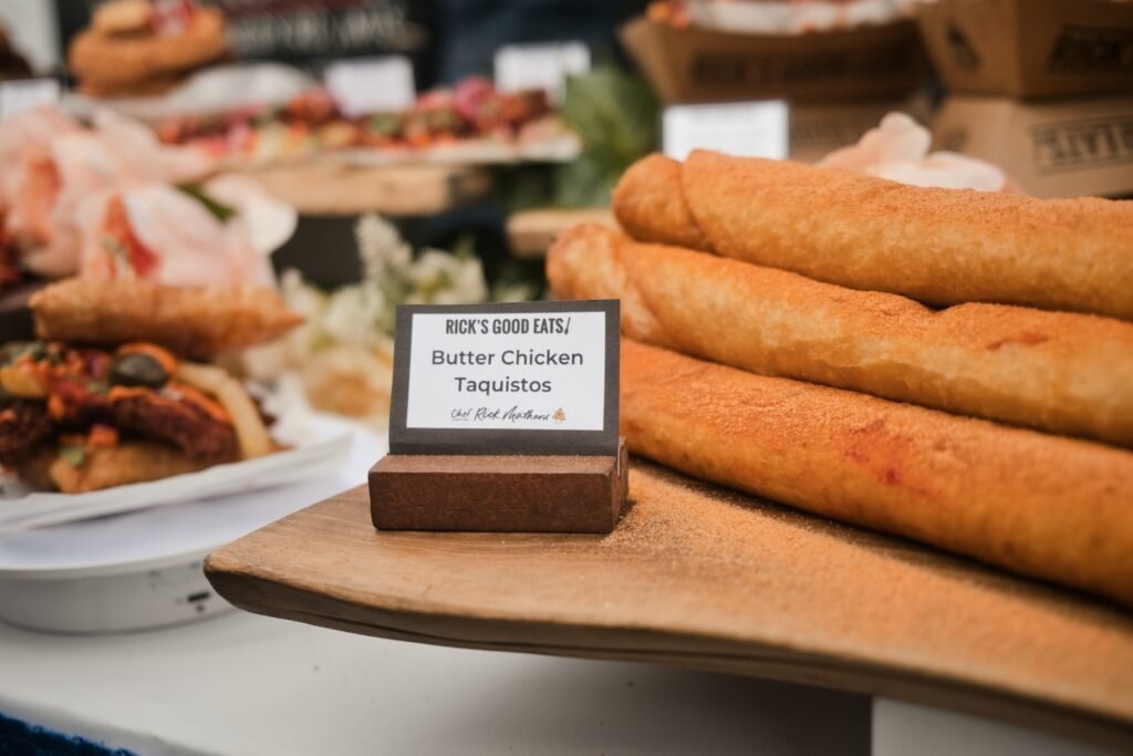 Butter Chicken Taquito